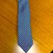 Burberry Accessories | Burberry Silk Tie. Made In France. Perfect | Color: Blue/Gold | Size: Os