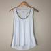 Athleta Tops | Athleta Striped Tank Top | Color: Gray/White | Size: L