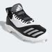 Adidas Shoes | Adidas Icon V Bounce Men's Iced Out Metal Baseball Cleats Black White Ee4131 Siz | Color: Black/White | Size: 13