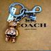 Coach Accessories | Coach 3d Bear Bag Charm In Rose Gold & Silver And Brown New Coach Gift Box | Color: Gold/Silver | Size: Os