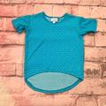 Lularoe Shirts & Tops | Kids Top | Color: Blue/Yellow | Size: 2-4 T