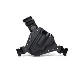 GunfightersINC Kenai Chest Holster Ruger Blackhawk Black/Black Black Harness Left Hand KN-BLKHK-010112