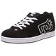 DC Shoes Herren Net Sneaker, Schwarz (Black/Black/White), 46 EU