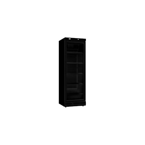 Kühlschrank Topo | 1 Glastür | 382L | Keine Canopy | HxBxT 185×59,5x65cm + CHEFGASTRO Geschirrtuch