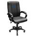 Black Los Angeles Dodgers Logo Office Chair 1000