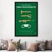 East Urban Home Chungkong Minimal Movie Poster 'Tinker Tailor Soldier Spy' Graphic Art Print on Canvas in Green/White | Wayfair