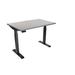 Inbox Zero Lift it Electric Height Adjustable Standing Desk Wood/Metal in Gray/Black | 60 W x 30 D in | Wayfair DD7E7622E7E042F784F06FACC3F440D4