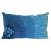 "Liora Manne Visions III Cirque Indoor/Outdoor Pillow Caribe 12""x20"" - Trans Ocean 7SD1S430204"