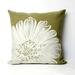 "Liora Manne Visions II Antique Medallion Indoor/Outdoor Pillow Green 20"" Square - Trans Ocean Import Co 7SC2S319006"