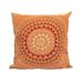 "Liora Manne Visions II Ombre Threads Indoor/Outdoor Pillow Coral 20"" Square - Trans Ocean Import Co 7SC2S410518"