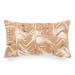 "Liora Manne Visions III Bambara Indoor/Outdoor Pillow Biscotti 12""x20"" - Trans Ocean Import Co 7SD1S421922"