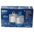 Ersatzteil - Set 2 Wasserfiltern KWF2 pure aqua pure coffee brita - Braun magimix