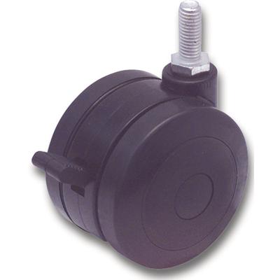 Doppel-Lenkrolle Spezial 75 mm 70 kg Gewindestift Image