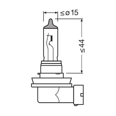 OSRAM Glühlampe, Fernscheinwerfer Hauptscheinwerfer Nebelscheinwerfer Abbiegescheinwerfer Fernscheinwerfer,Glühlampe, Ha