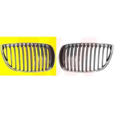 VAN WEZEL Kühlergitter ** Equipart rechts für BMW 51137077130 5113-7077-130 0627516