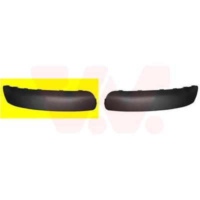 VAN WEZEL Blende, Stoßfänger hinten rechts schwarz für PEUGEOT 7452Q0 4040552