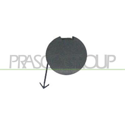 PRASCO Klappe, Abschlepphaken vorne schwarz für FIAT 735272976 FT1331247