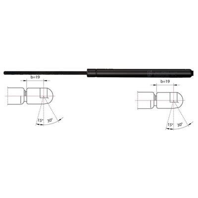 METZGER Gasfeder, Koffer-/Laderaum 460N für MERCEDES-BENZ 2039800164 A2039800164 2110401 Image