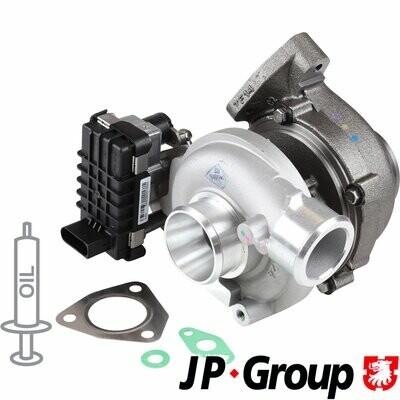 JP GROUP Lader, Aufladung inkl. Dichtungssatz für GENERAL MOTORS OPEL 95519814 04805337 96440365 1217400700