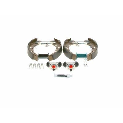 BOSCH Bremsbackensatz KIT SUPERPRO hinten rechts links vormontiert 19mm für OPEL 0 204 114 668