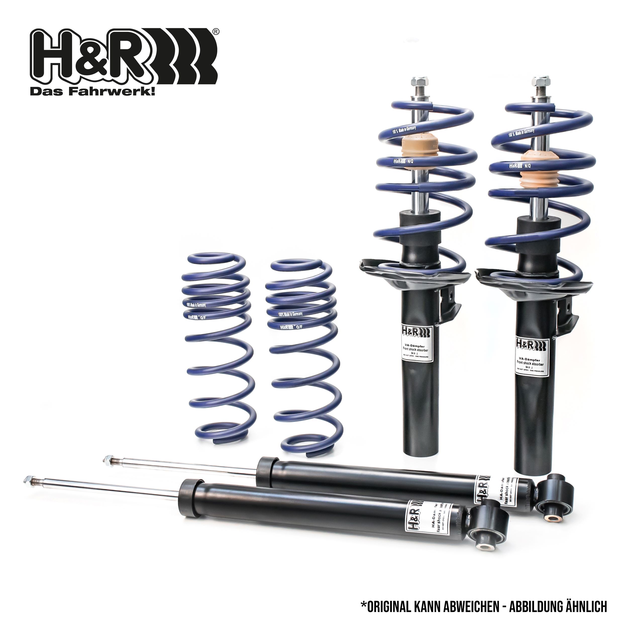 H&R Fahrwerkssatz, Federn/Dämpfer Cup-Kit Sportfahrwerke/Cup-Kit Sport-Suspensions 31054-4 für BMW Image