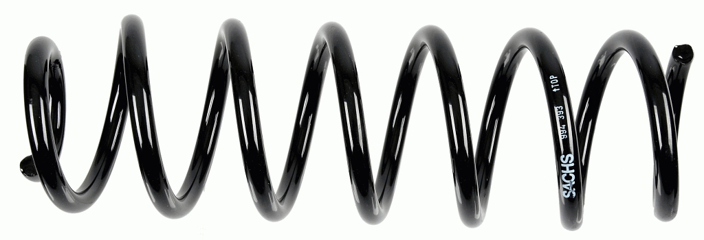 SACHS Fahrwerksfeder 994 393 hinten rechts links Ø11,75mm 109mm für RENAULT 550200062R Image