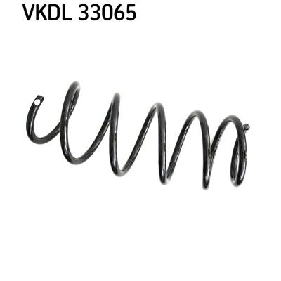 SKF Fahrwerksfeder vorne rechts links Schraubenfeder mit konstantem Drahtdurchmesser 138mm für CITROËN/PEUGEOT 51920390 51783603 5002.WA VKDL 33065 Image
