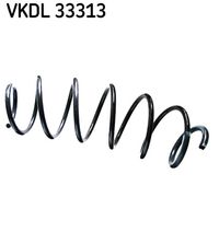 SKF Fahrwerksfeder VKDL 33313 vorne rechts links Schraubenfeder mit konstantem Drahtdurchmesser 145mm für CITROËN 5002.CQ 5002.LP Image