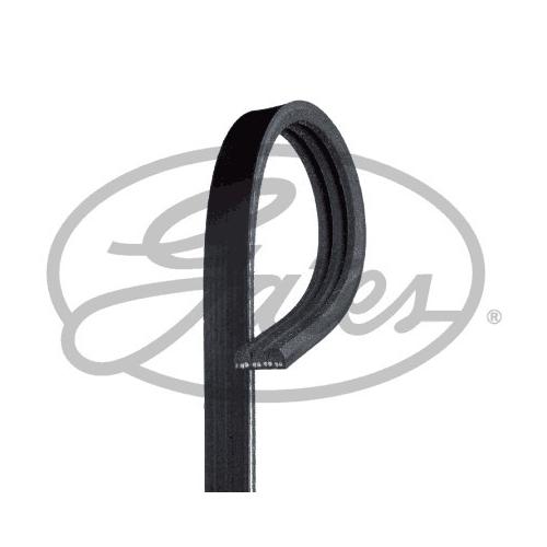 GATES Keilrippenriemen Micro-V® Stretch Fit® schwarz für MAZDA PE01-15-908 PEDD15909 3PK798SF