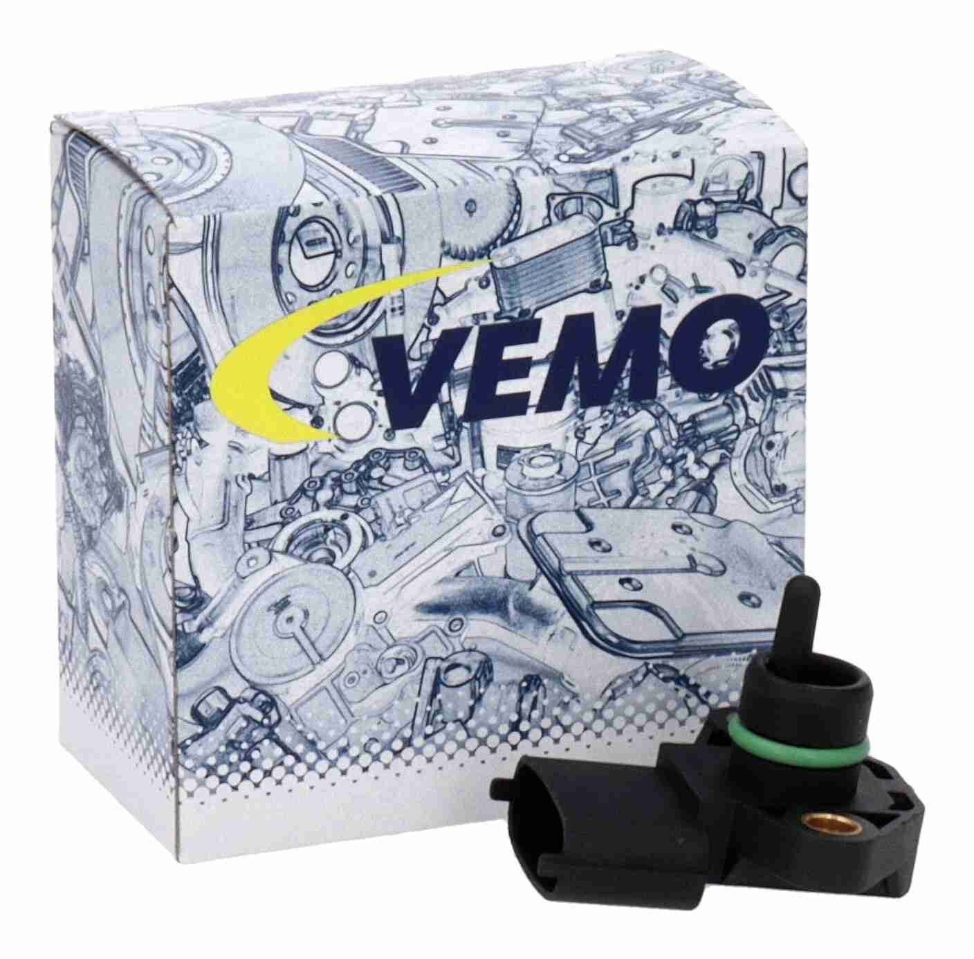 VEMO Luftdrucksensor, Höhenanpassung Q+, Erstausrüsterqualität V52-72-0119 Sensor, Saugrohrdruck,Luftdrucksensor, 4-polig für HYUNDAI KIA 3930022600 3 Image