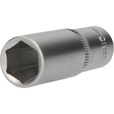 Brilliant Tools 3/8' Sechskant-Stecknuss, lange Ausführung, 15 mm Steckschlüsseleinsatz BT021827 Image