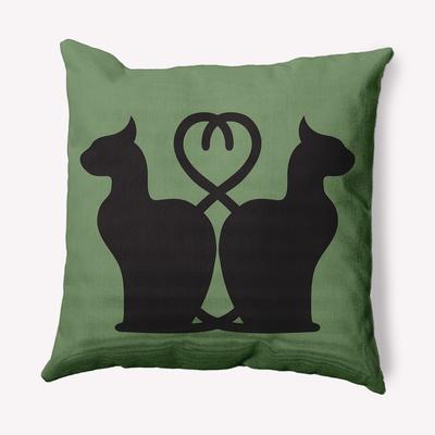 Conniving Cats Decorative Throw Pillow