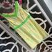 Lilly Pulitzer Dresses | Lilly Pulitzer Yellow And Green Cotton Dress With White Eyelet Piping. | Color: Green/Yellow | Size: 4