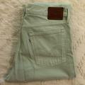 Anthropologie Jeans | Levi’s High Rise Jeans For Anthropologie Mint Green 31 | Color: Green | Size: 31