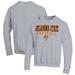 Men's Champion Gray Oklahoma State Cowboys Baseball Stack Pullover Crewneck Sweatshirt