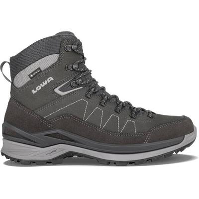 LOWA Herren Multifunktionsstiefel TORO PRO GTX MID, Größe 42 ½ in ANTHRAZIT/GRAU