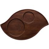 Noritake Kona Wood Wave Serving Tray, 16-3/4" Wood in Brown | 0.5 H x 10.75 W x 16.75 D in | Wayfair W001-693