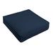 Birch Lane™ Whelan Indoor/Outdoor Dining Chair Cushion Polyester in Blue | 5 H x 30 W x 27 D in | Wayfair FC7A18510E14461BAFDBF08BEE17095D