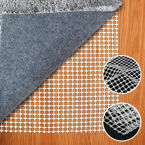 Antirutschmatte Teppichunterlage zuschneidbar Teppich Stopper Gleitschutz Matte 160X225CM – Weiß