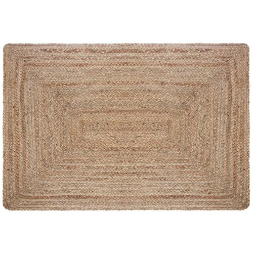 Geflochtener Teppich aus Jute, 60 x 90 cm