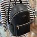 Kate Spade Bags | Kate Spade Leila Pebbled Leather Medium Dome Backpack Black | Color: Black | Size: Medium