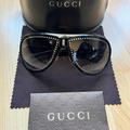 Gucci Accessories | Gucci Swarovski Crystal Aviator Shades. | Color: Gold | Size: Os