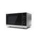 SHARP YC-PS201AU-S Compact 20 Litre 700W Manual control Microwave, 6 power levels, defrost function, LED cavity light - Silver