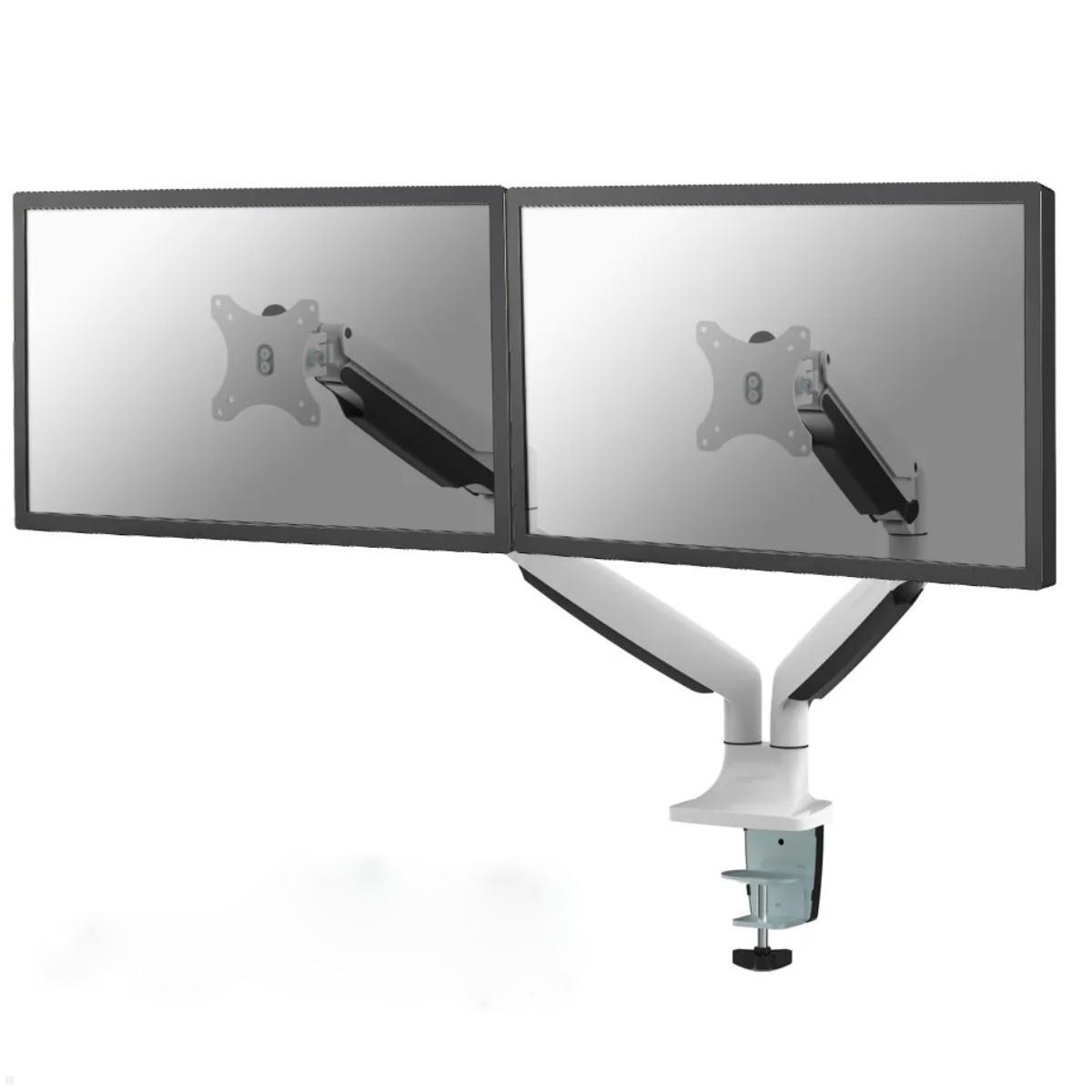 Neomounts Select NM-D750D Dual-Monitor Tischhalter höhenverstellbar bis 32 Zoll, weiß Image