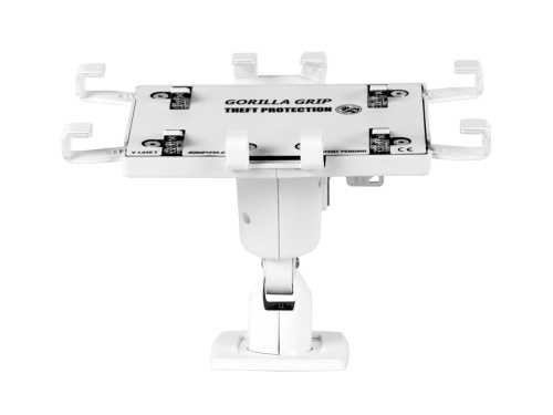 Gripzo Universal Tablet Halterung Diebstahlschutz XL abschließbar 12-13 Zoll, weiß Image