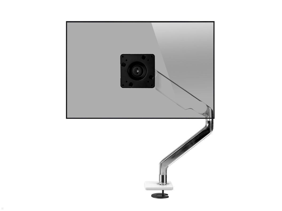 Humanscale M2.1 Monitor Tischhalterung Durchschraub schräg, weiß Image