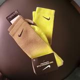 Nike Underwear & Socks | 2 Pairs Unisex Nike Crew Socks, Color Two Green, Men 8-12 Wmn 10-13 | Color: Black/Green | Size: Various