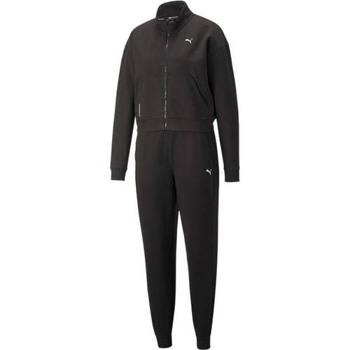 PUMA Damen Jacke Train Favorites Knit Track, Größe XXL in Schwarz