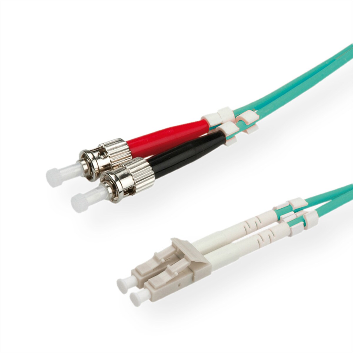 ROLINE LWL-Kabel 50/125µm OM3, LC/ST, türkis, 10 m Image