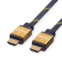 ROLINE GOLD HDMI High Speed Kabel mit Ethernet, 7,5 m Image
